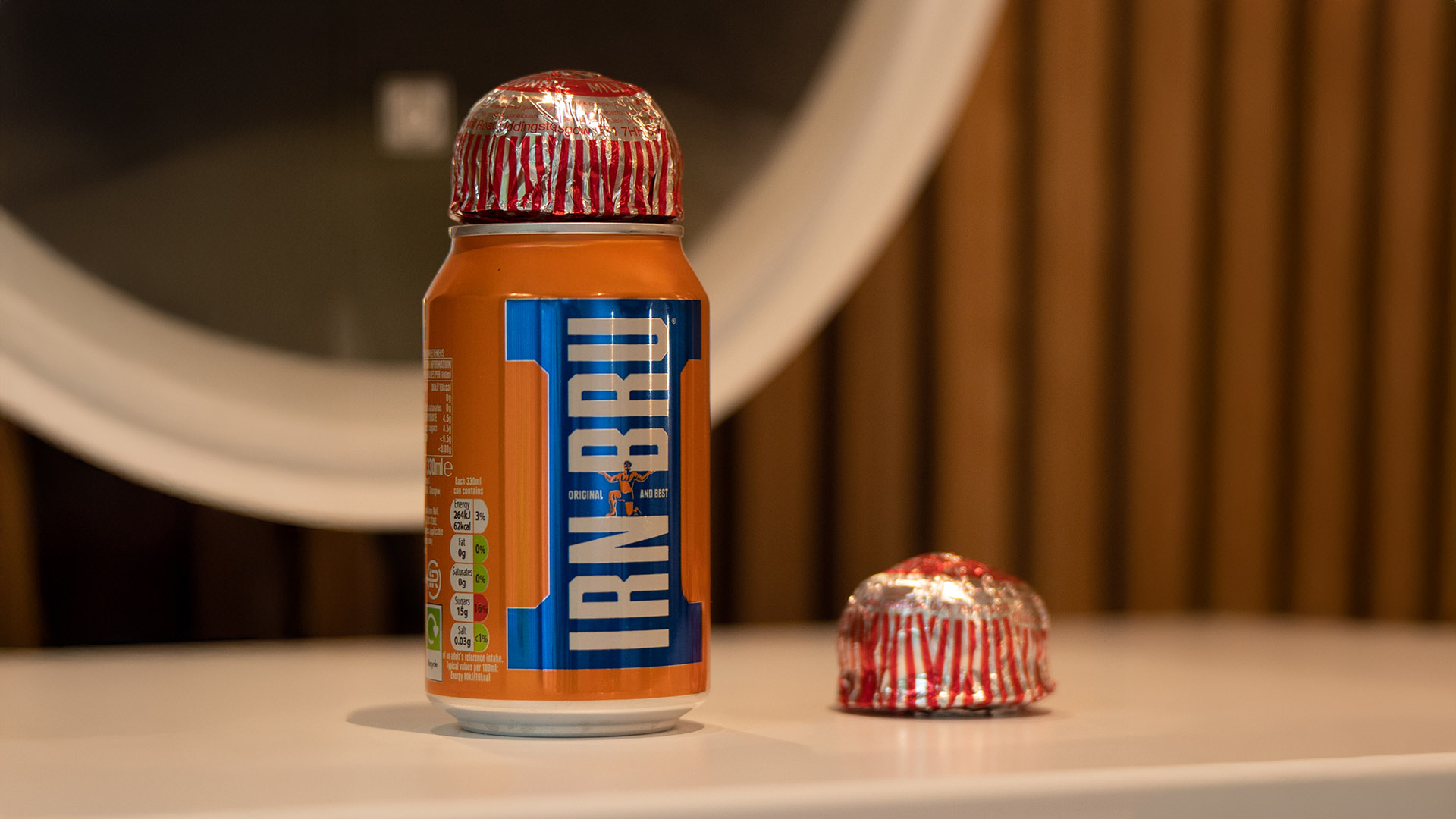 Tea Cake and Irn Bru